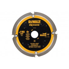 DeWALT FiberCement pjūklo diskas 190x1.8 mm T4